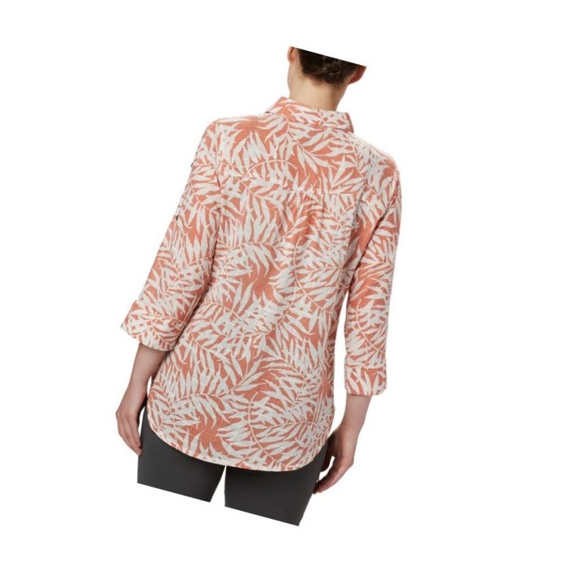 Columbia Summer Ease Popover Tunic Gömlek Kadın Turuncu | 81629-TSLU