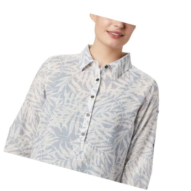 Columbia Summer Ease Popover Tunic Gömlek Kadın Gri | 26057-XJRC
