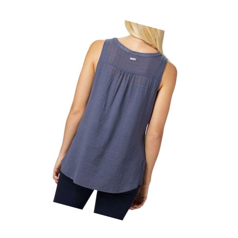 Columbia Summer Ease Sleeveless Gömlek Kadın Lacivert | 68025-DGZI