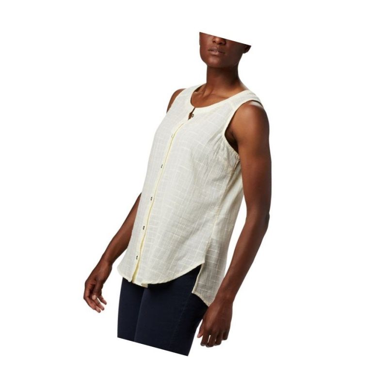Columbia Summer Ease Sleeveless Gömlek Kadın Sarı | 94513-UIWM