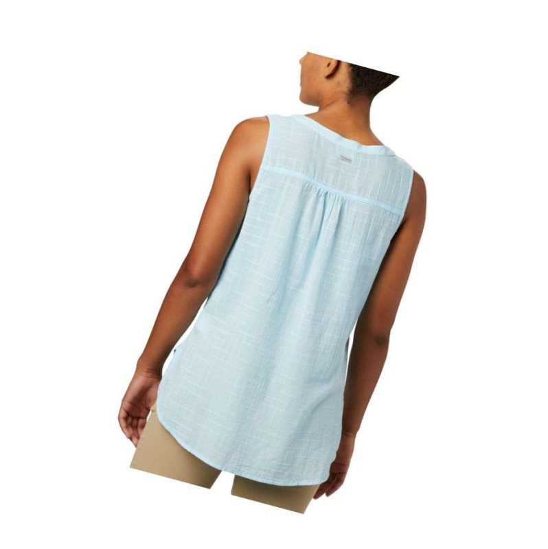 Columbia Summer Ease Sleeveless Gömlek Kadın Mavi | 20783-DTSA