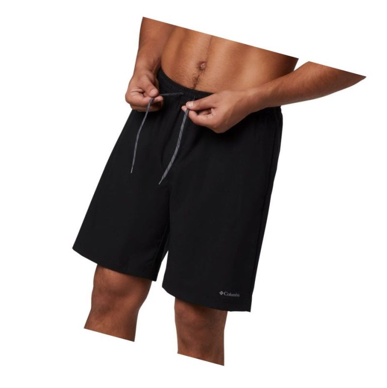 Columbia Summertide Stretch Big Şort Erkek Siyah | 05741-BHLI