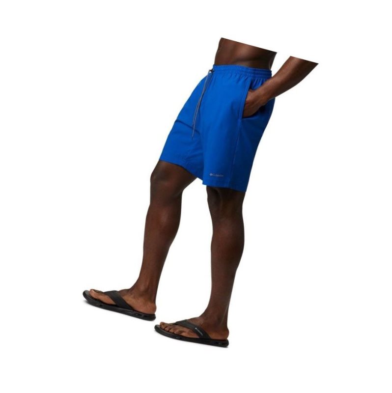 Columbia Summertide Stretch Big Şort Erkek Koyu Mavi | 01235-FKOC