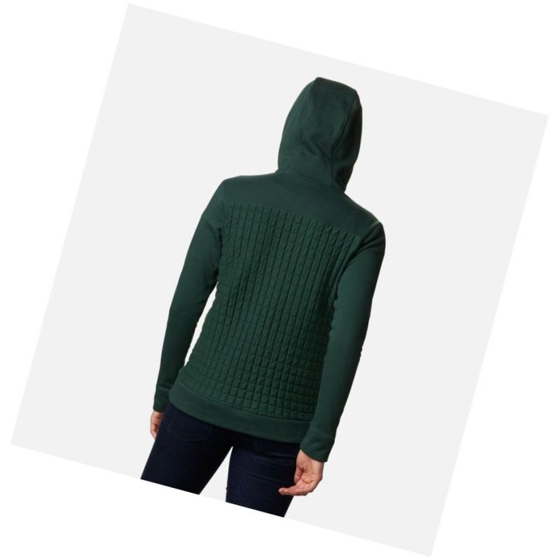 Columbia Sunday Summit Hooded Sweatshirt Kadın Yeşil | 81234-OXFH
