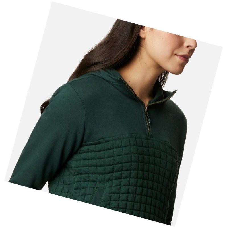 Columbia Sunday Summit Hooded Sweatshirt Kadın Yeşil | 81234-OXFH