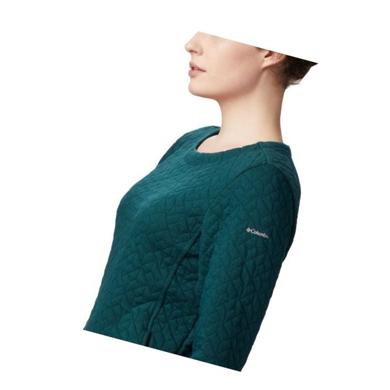 Columbia Sunday Summit Top Sweatshirt Kadın Mavi | 73561-JBZF