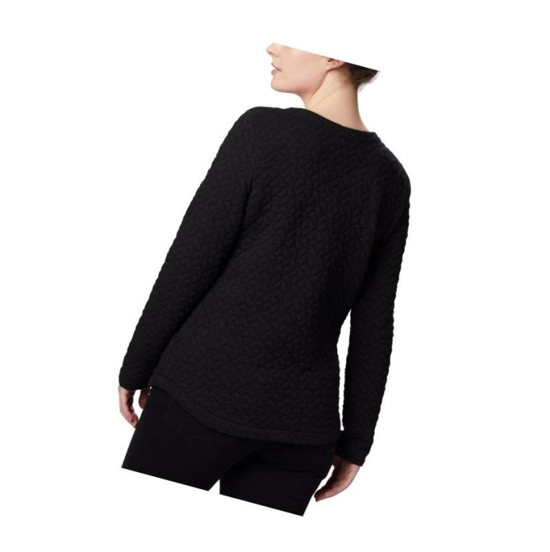 Columbia Sunday Summit Top Sweatshirt Kadın Siyah | 12045-SDNL