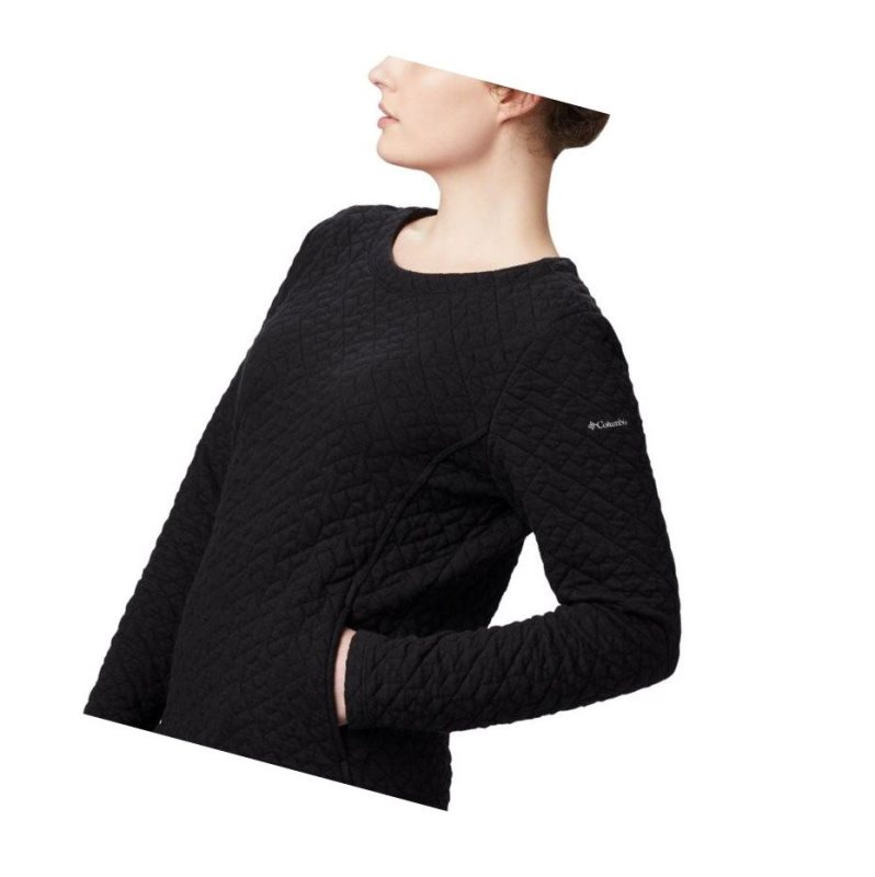 Columbia Sunday Summit Top Sweatshirt Kadın Siyah | 12045-SDNL