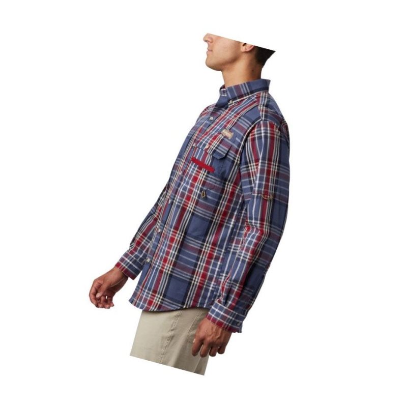 Columbia Super Sharptail Long Sleeve Gömlek Erkek Kahverengi | 72093-ZFXW