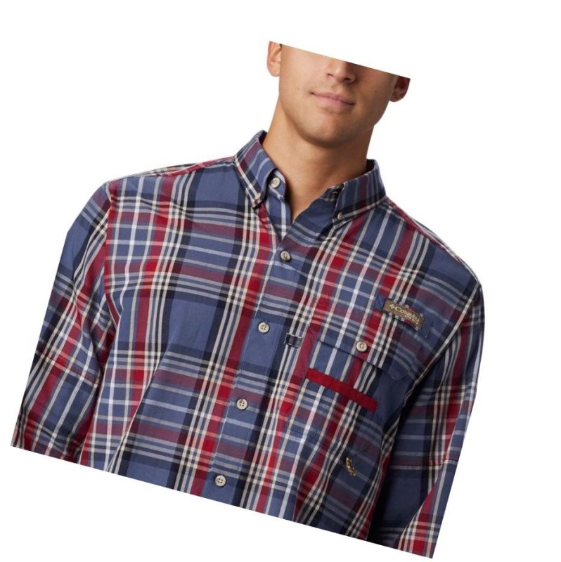 Columbia Super Sharptail Long Sleeve Gömlek Erkek Kahverengi | 72093-ZFXW