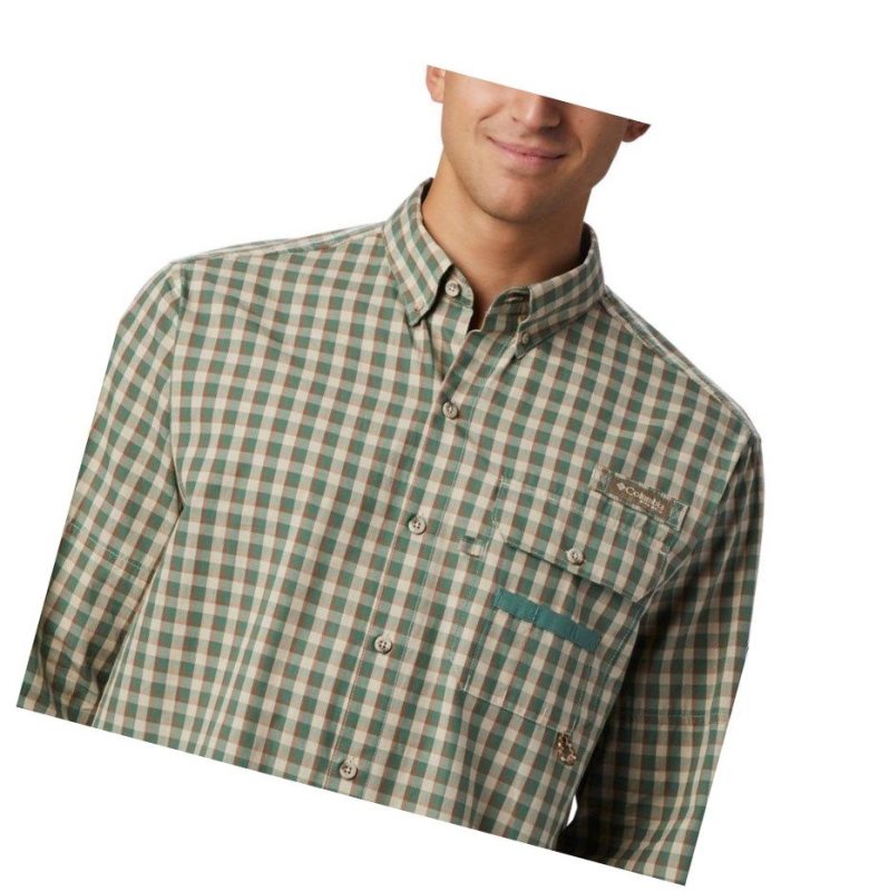 Columbia Super Sharptail Long Sleeve Gömlek Erkek Turuncu | 26540-JEVH