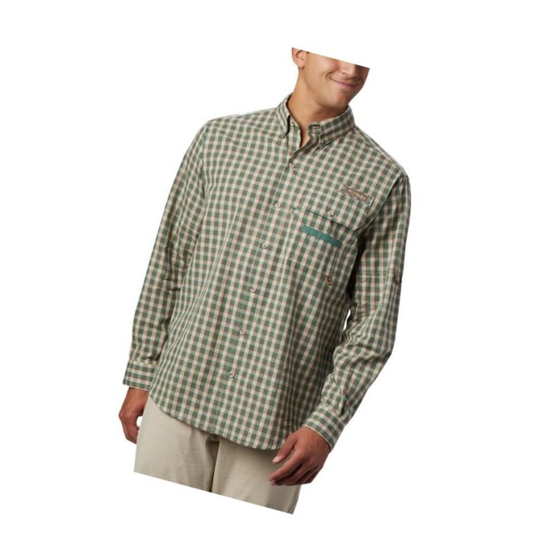 Columbia Super Sharptail Long Sleeve Gömlek Erkek Turuncu | 26540-JEVH