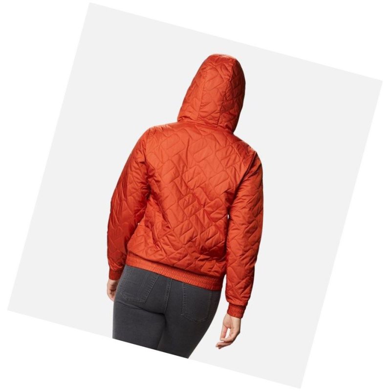 Columbia Sweet View Insulated Bomber Mont Kadın Bordo | 80192-UHTJ