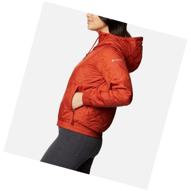 Columbia Sweet View Insulated Bomber Mont Kadın Bordo | 80192-UHTJ