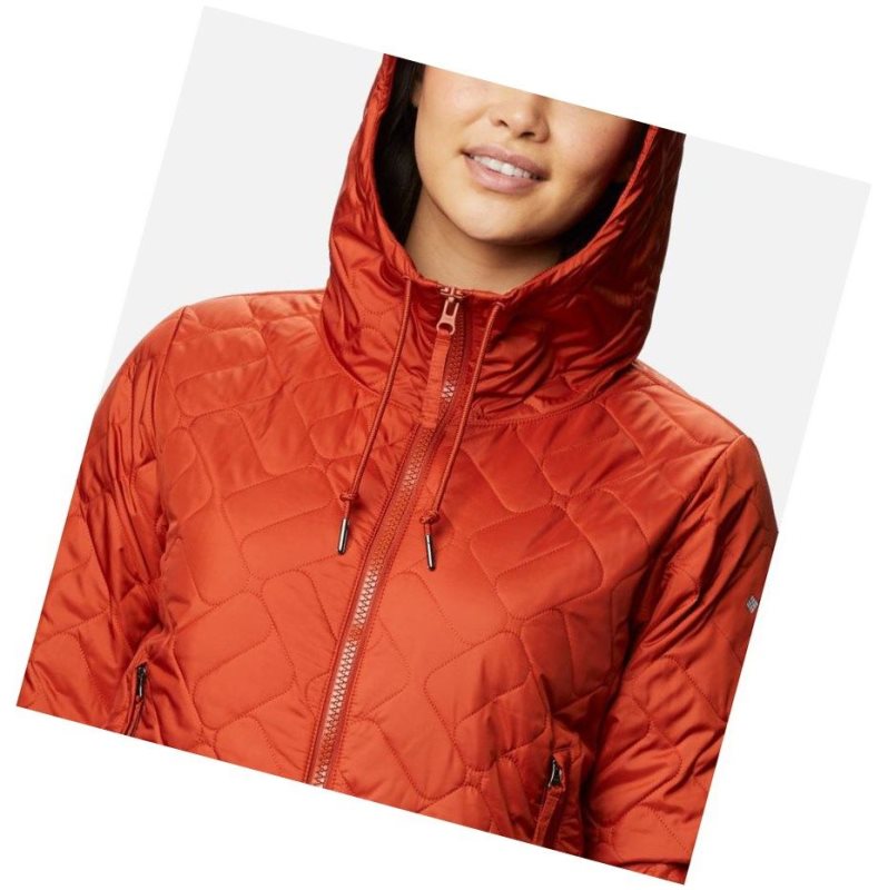 Columbia Sweet View Insulated Bomber Mont Kadın Bordo | 80192-UHTJ