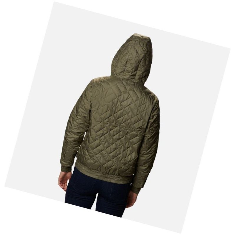 Columbia Sweet View Insulated Bomber Mont Kadın Gri Yeşil | 34027-TCGE