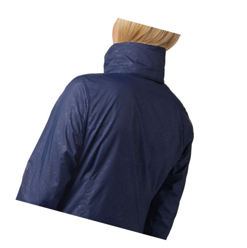 Columbia Switchback III Printed Mont Kadın Lacivert | 62751-XDZG