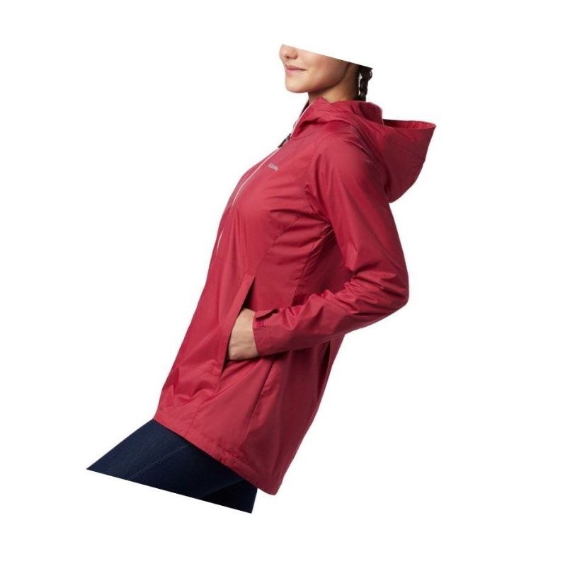 Columbia Switchback Lined Long Mont Kadın Kırmızı Mor Kırmızı Mor | 68014-UPRK