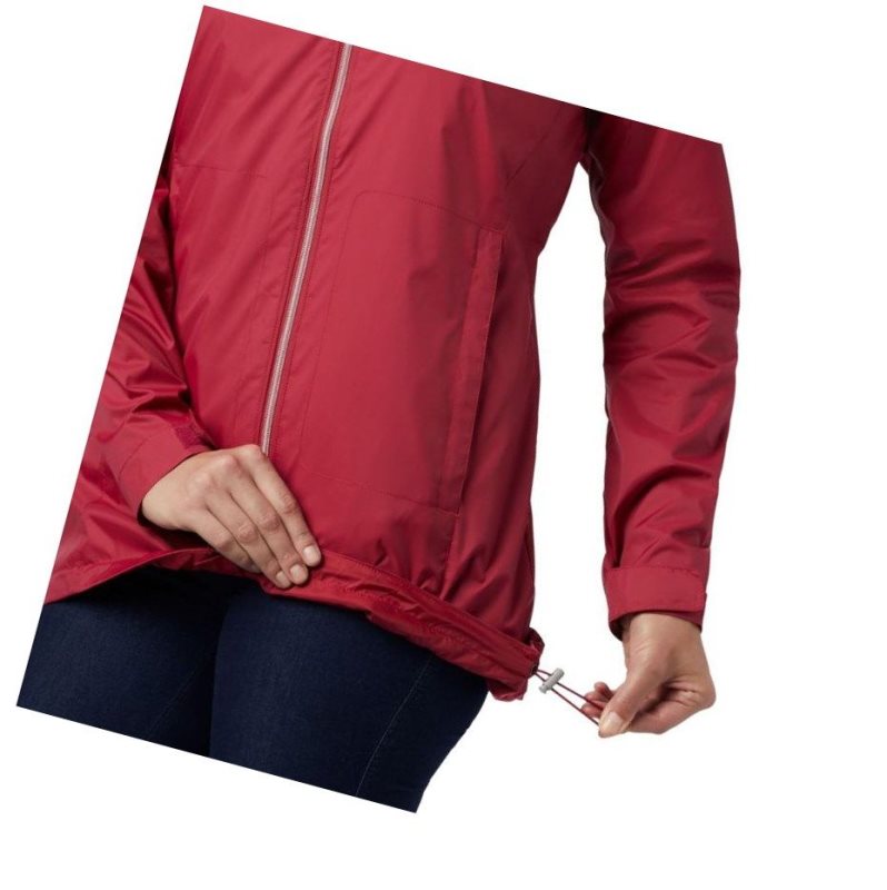 Columbia Switchback Lined Long Mont Kadın Kırmızı Mor Kırmızı Mor | 68014-UPRK