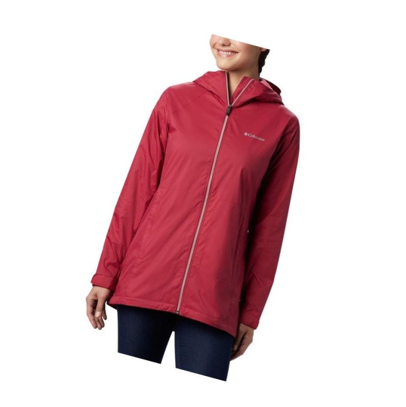 Columbia Switchback Lined Long Mont Kadın Kırmızı Mor Kırmızı Mor | 68014-UPRK