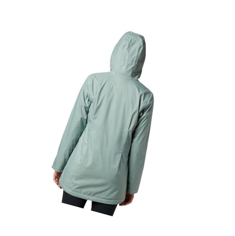 Columbia Switchback Lined Long Mont Kadın Yeşil | 47653-UNDR