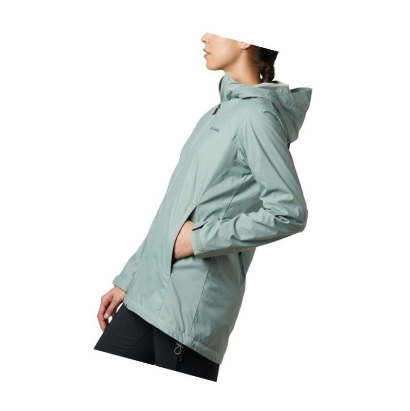 Columbia Switchback Lined Long Mont Kadın Yeşil | 47653-UNDR