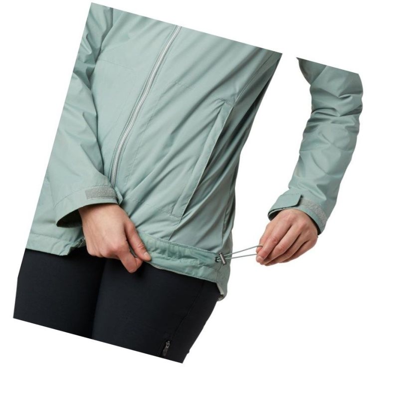 Columbia Switchback Lined Long Mont Kadın Yeşil | 47653-UNDR