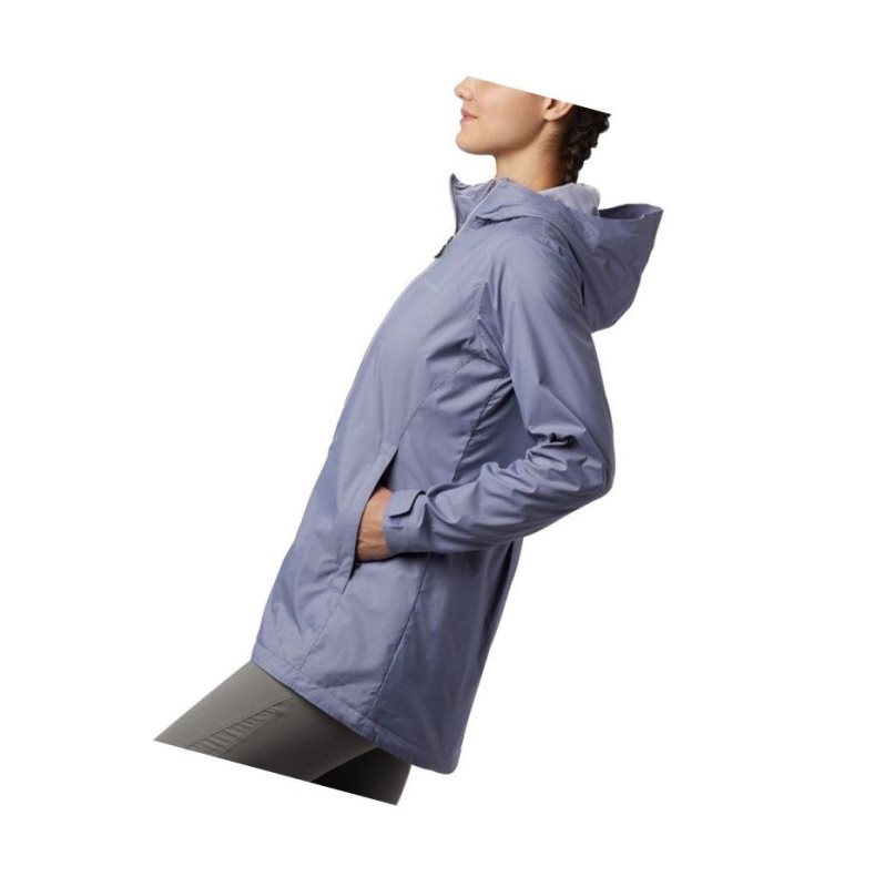 Columbia Switchback Lined Long Mont Kadın Mor | 93412-EKCR