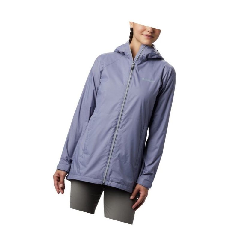 Columbia Switchback Lined Long Mont Kadın Mor | 93412-EKCR