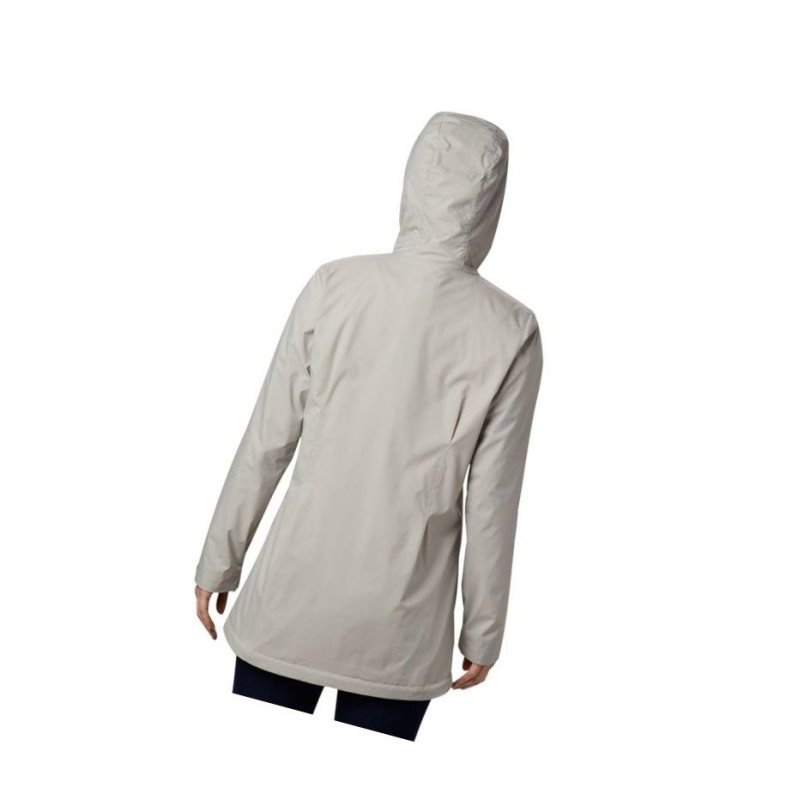 Columbia Switchback Lined Long Mont Kadın Gri | 18435-FHAB
