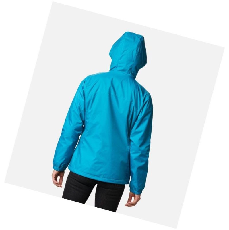 Columbia Switchback Sherpa Lined Mont Kadın Mavi | 57402-LOWN