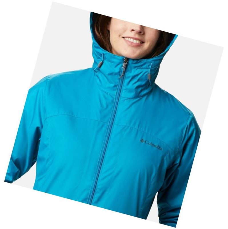 Columbia Switchback Sherpa Lined Mont Kadın Mavi | 57402-LOWN