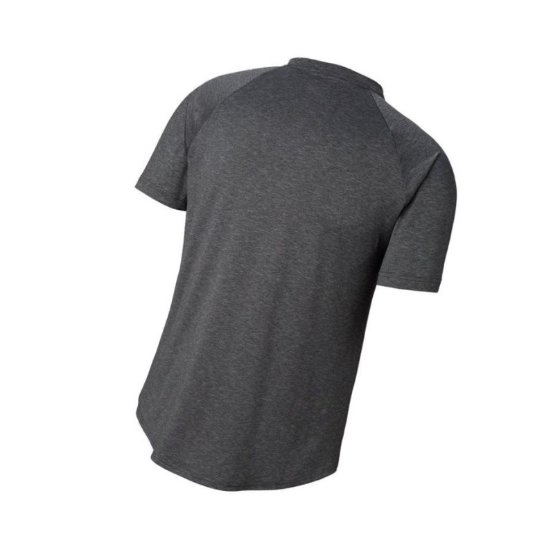 Columbia Tech Trail II Short Sleeve Crew Tişört Erkek Koyu Gri | 71630-NKYE