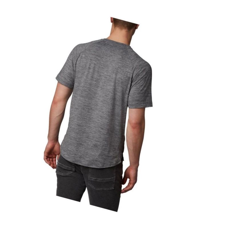 Columbia Tech Trail II Short Sleeve Crew Tişört Erkek Gri | 28170-LRGU