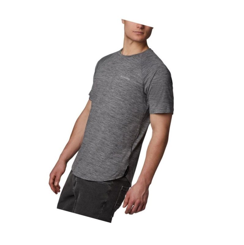 Columbia Tech Trail II Short Sleeve Crew Tişört Erkek Gri | 28170-LRGU