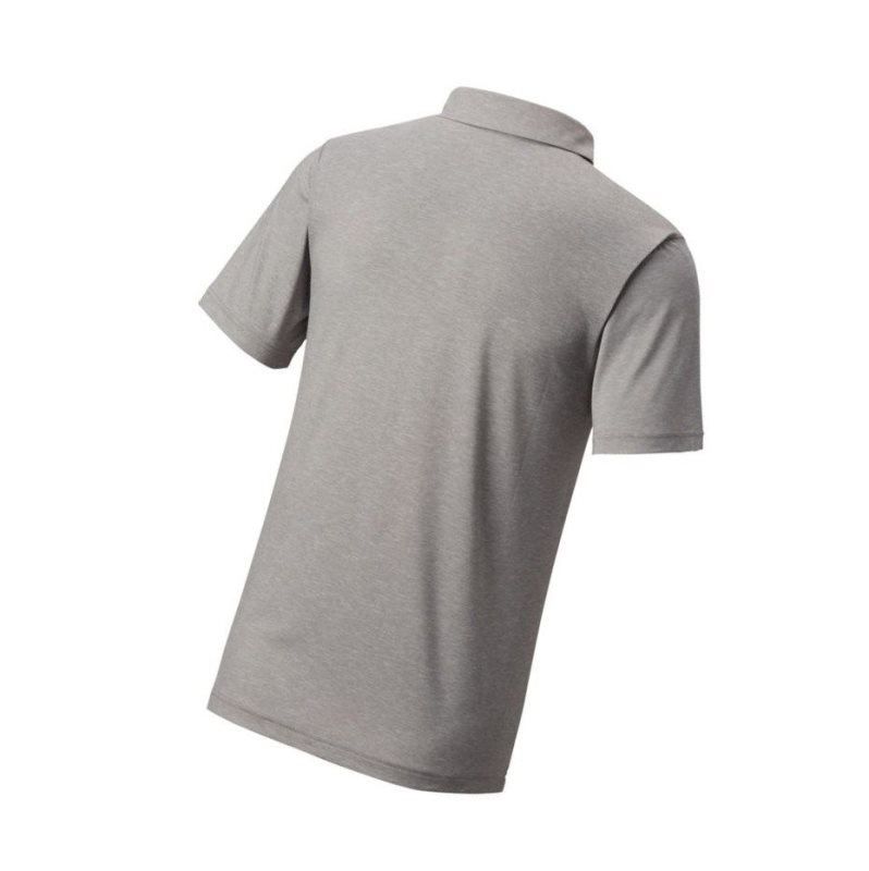 Columbia Tech Trail Polo Gömlek Erkek Gri | 51209-UPAS
