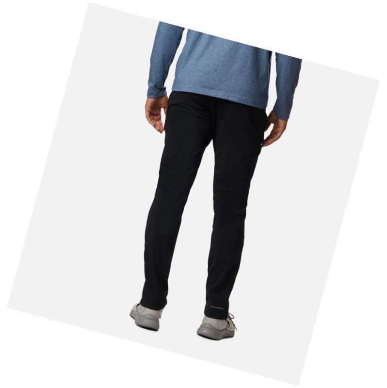 Columbia Tech Trail Warm Pantolon Erkek Siyah | 59726-NLXE