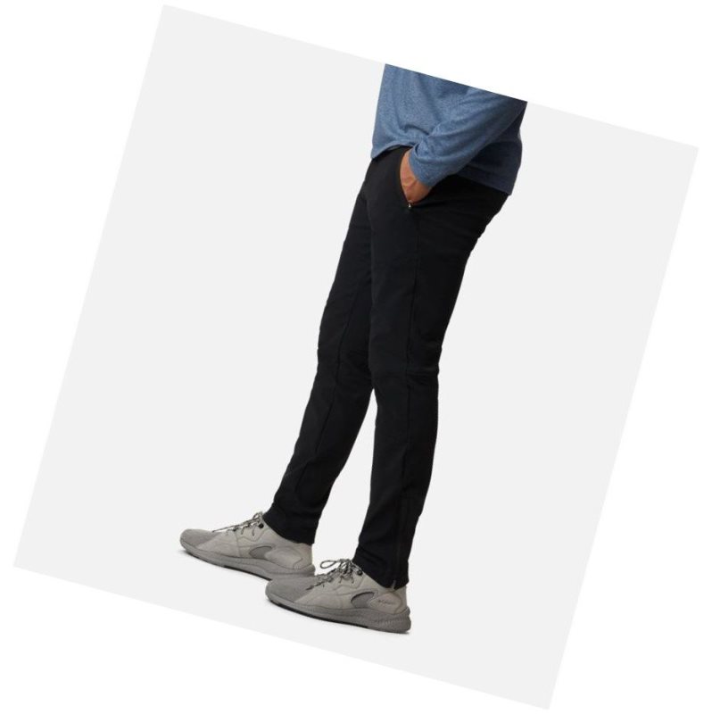 Columbia Tech Trail Warm Pantolon Erkek Siyah | 59726-NLXE