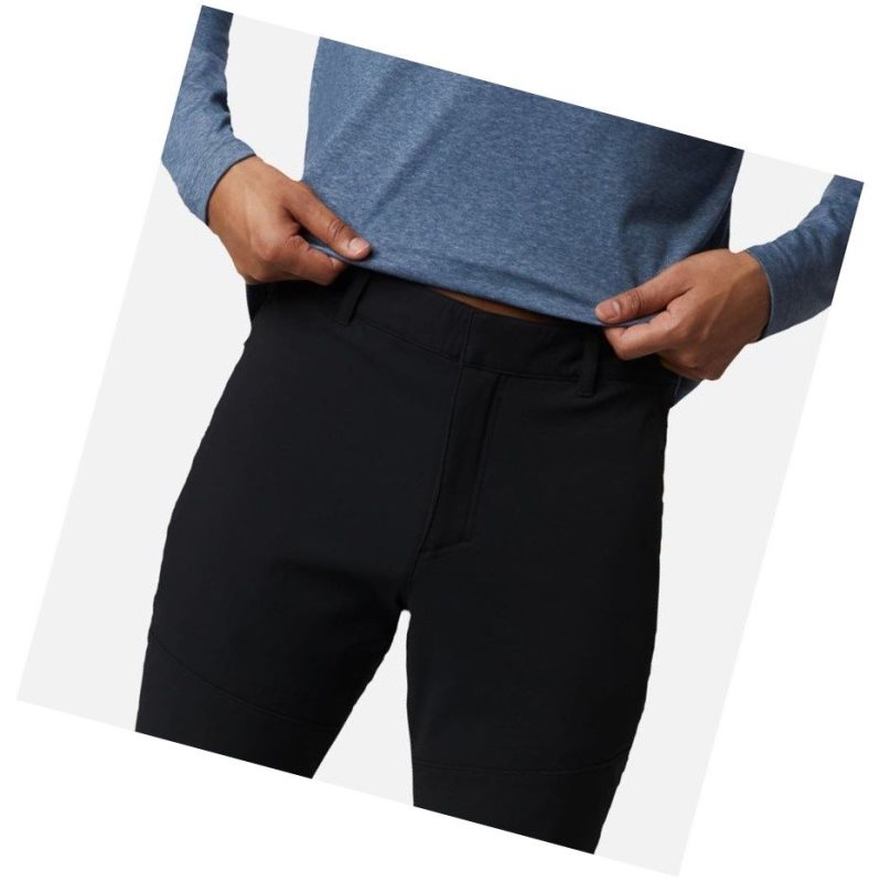 Columbia Tech Trail Warm Pantolon Erkek Siyah | 59726-NLXE