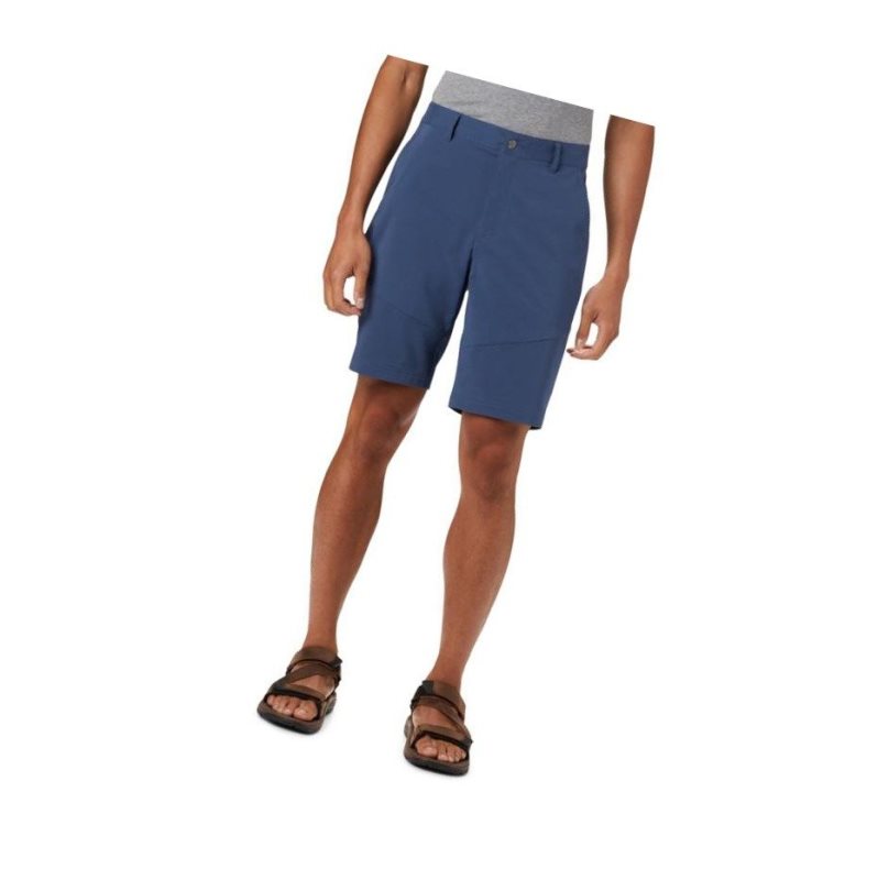 Columbia Tech Trail Şort Erkek Koyu Mavi | 85921-LIYZ