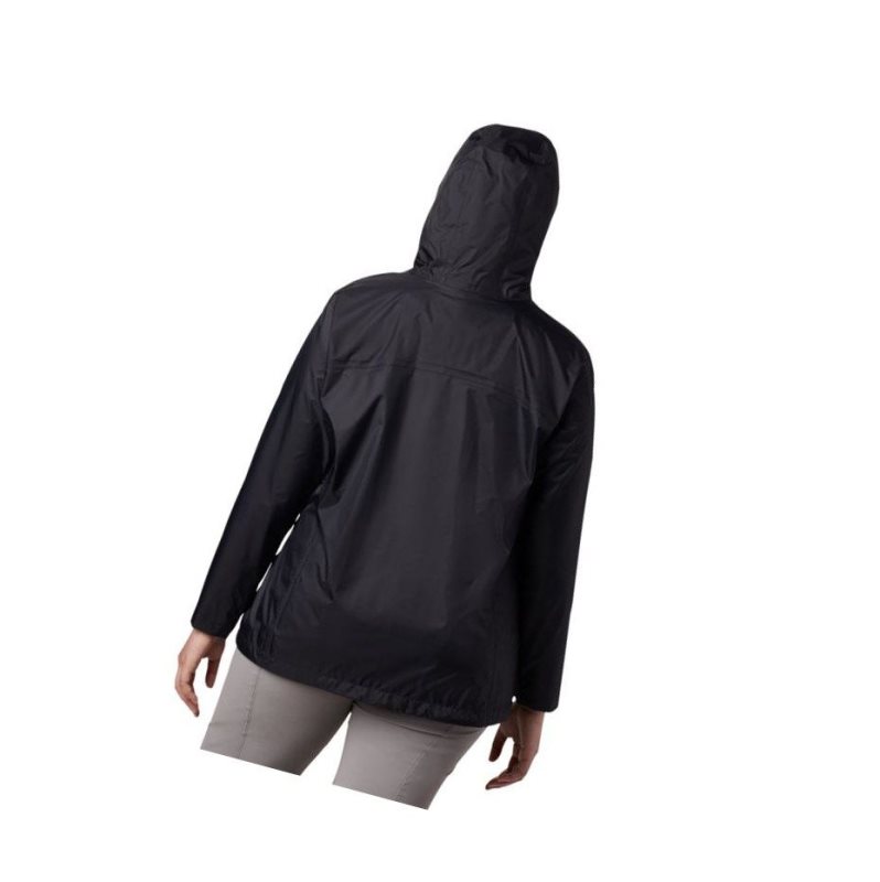 Columbia Tested Tough in Pink Rain II Plus Size Mont Kadın Siyah | 28679-TRSN