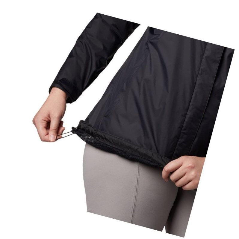 Columbia Tested Tough in Pink Rain II Plus Size Mont Kadın Siyah | 28679-TRSN