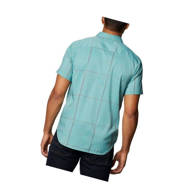 Columbia Thirty Mile Ledge Short Sleeve Gömlek Erkek Bakır | 10237-KHNI