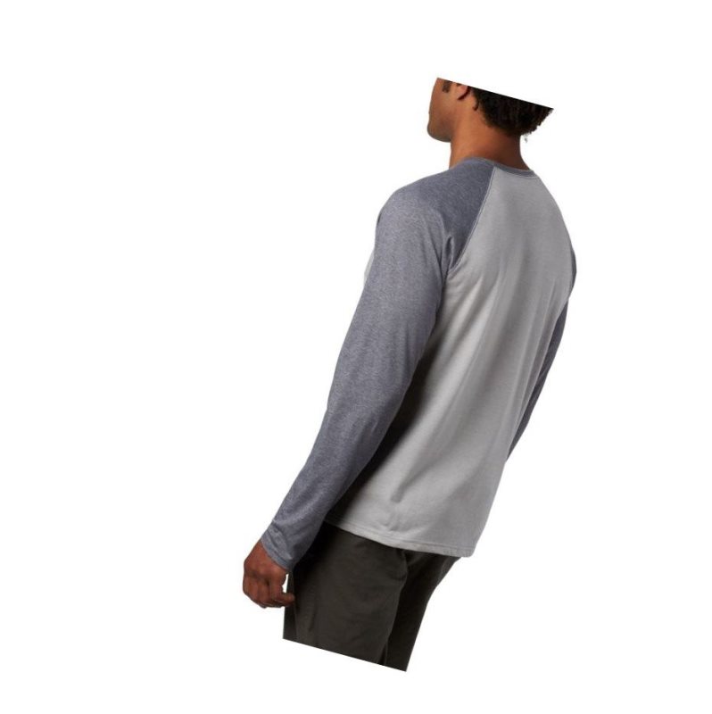Columbia Thistletown Park Raglan Sweatshirt Erkek Gri | 76052-SAVM