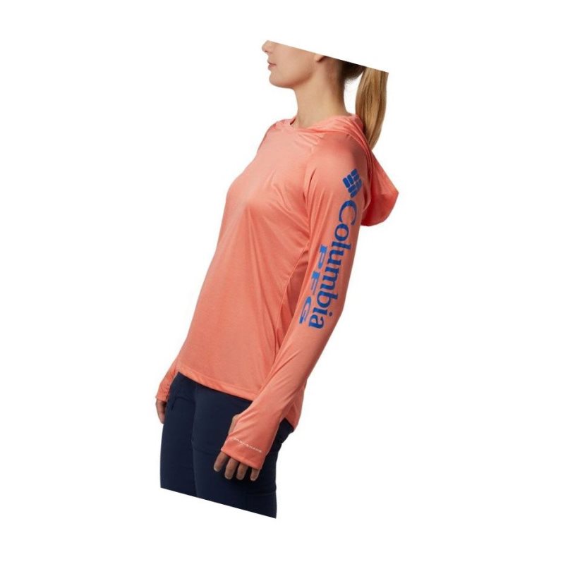 Columbia Tidal Heather Plus Size Kapşonlu Kadın Mavi | 34568-AVTP