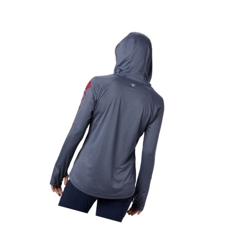 Columbia Tidal Heather Plus Size Kapşonlu Kadın Beyaz | 10453-NKVC