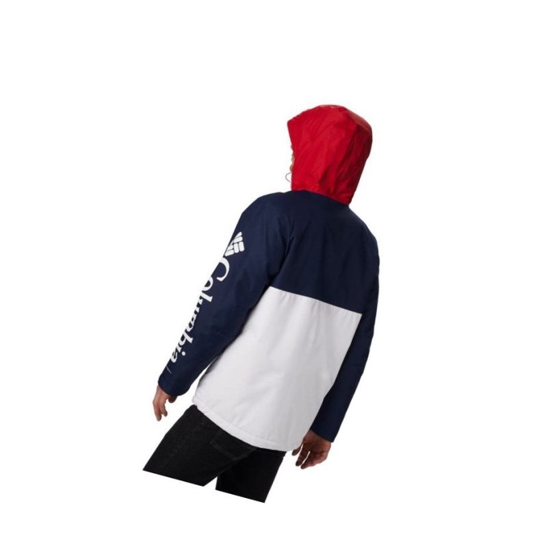 Columbia Timberturner Insulated Mont Erkek Beyaz Lacivert | 29603-CSPM