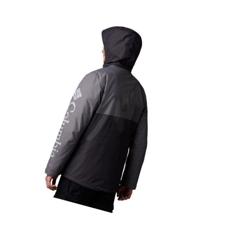 Columbia Timberturner Insulated Mont Erkek Koyu Gri | 27543-EHAC