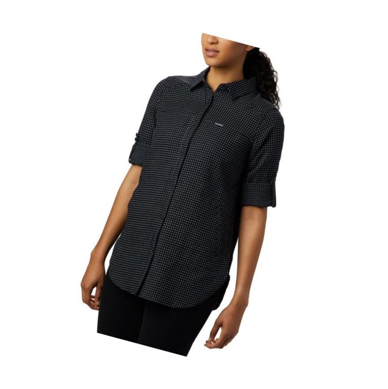 Columbia Times Two Long Sleeve Tunic Gömlek Kadın Siyah | 10276-VGON