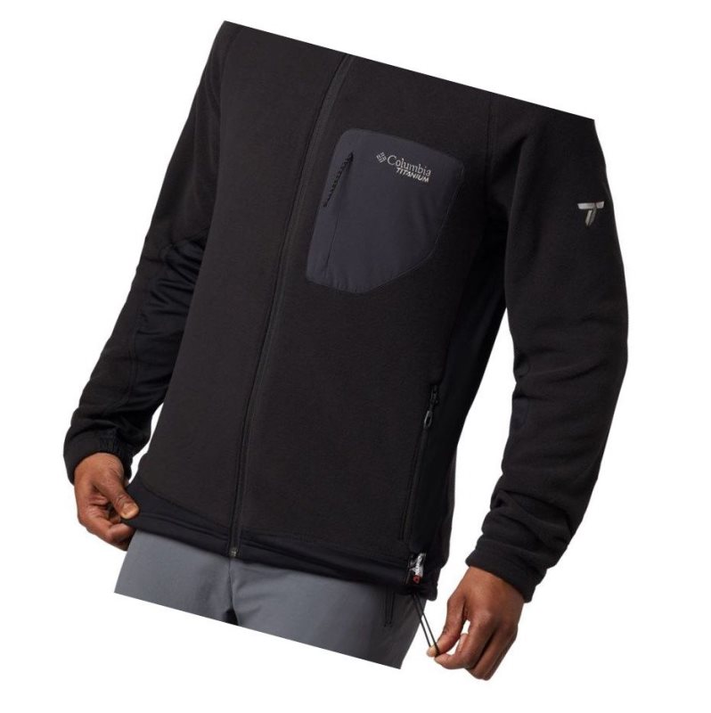 Columbia Titan Pass 2.0 II Fleece Mont Erkek Siyah | 26915-QDVB